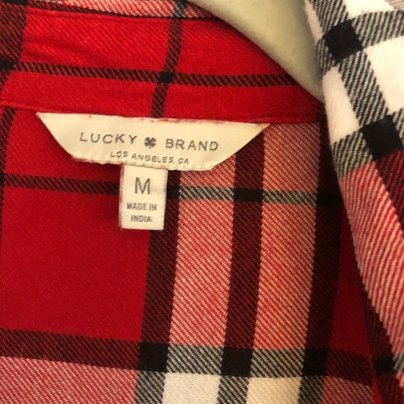 Lucky Brand Flannel - Picture 3 of 4